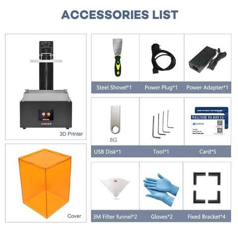 3D-принтер Longer 3D Orange 30