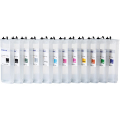 Картриджи заправляемые HP Designjet Z3100 (HP №70). Комплект 12 x 260 мл, с чипами.