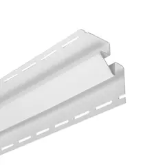 Внутренний угол для сайдинга Tecos Белый 3050 мм