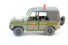 UAZ-469 VAI Military Automobile Inspection Agat Mossar Tantal 1:43