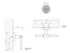 Decor Walther 0530100 Decor Walther Basic TPH3 Держатель туалетной бумаги, подвесной, цвет: хром