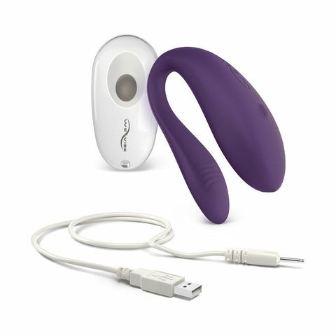 Фиолетовый вибратор для пар We-vibe Unite 2.0 - We-vibe SNUTSG4