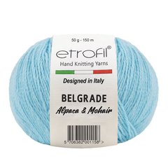 Belgrade ETROFIL (55% полиамид, 30% вискоза, 10% мохер, 5% альпака, 50 гр/150 м)