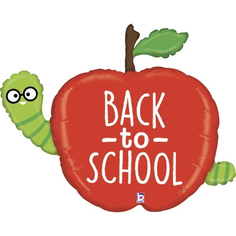 Шар Фигура BACK TO SCHOOL Яблоко