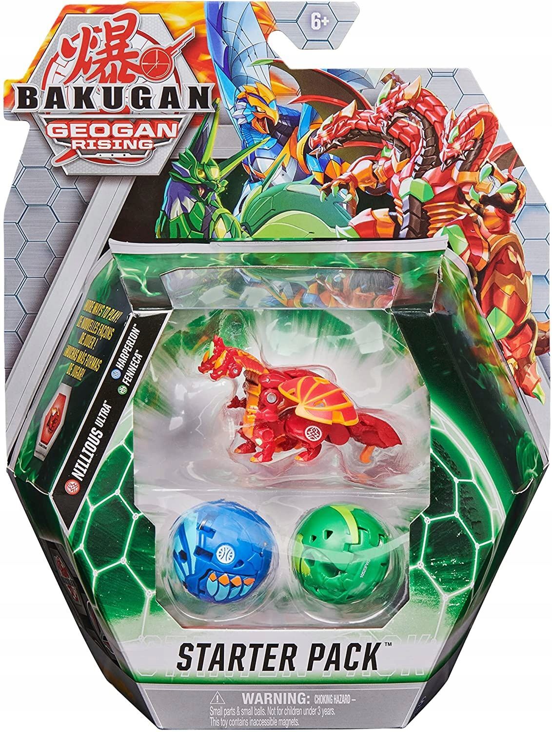 Фигурка Bakugan Geogan Rising - Стартовый игровой набор Геоган рост фигурка  3шт. + карта - Бакуган 20133072 купить в Москве | Доставка по России.