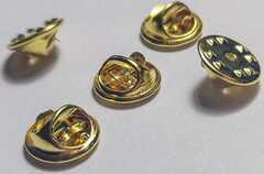 Китай Зажим цанга для значка (зажим бабочка). Цена за 1100 шт.