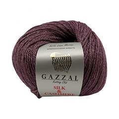 GAZZAL SILK & CASHMERE (50% Шелк, 20% Кашемир, 30% Мериносовая шерсть, 50гр/125м)