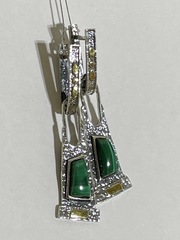 Камарис (серьги из серебра)