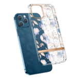 Силиконовый прозрачный чехол с рисунком Chic Shell Case для iPhone 12 Pro N7