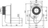 Alcaplast A45B Сифон для писсуара (AG210901240)