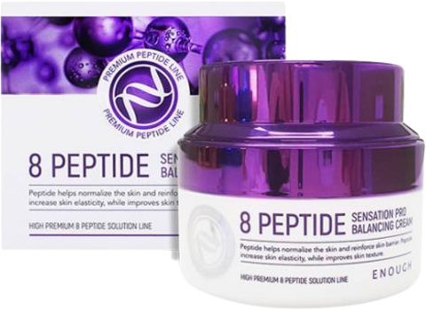 Enough 8 Peptide Sensation Pro Balancing Cream Крем с пептидами