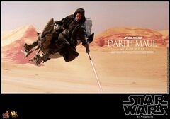 Фигурка Hot Toys Star Wars Episode I The Phantom Menace: Darth Maul with Sith Speeder