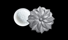 Силиконовый молд Розетка № 434