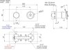 Remer Chrono CH92ZRP Смеситель для душа, медь брашированная