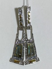 Камарис (серьги из серебра)