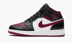Air Jordan 1 Mid GS "BRED TOE"