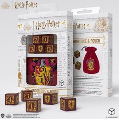 Набор кубиков с мешочком для хранения Harry Potter. Gryffindor Dice&Pouch