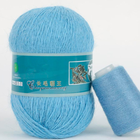 Пряжа Mink Wool 890 гиацинт (уп.5 мотков)