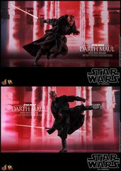 Фигурка Hot Toys Star Wars Episode I The Phantom Menace: Darth Maul with Sith Speeder