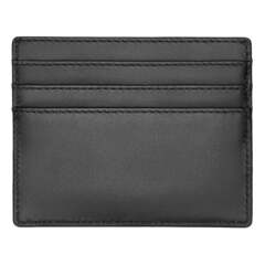 Кредитница кожаная HB Classic Smooth Black