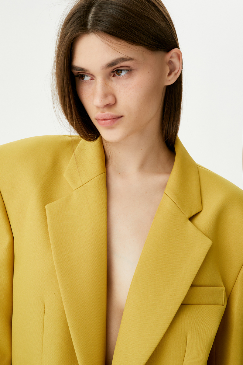 Желтый брючный костюм Paper Moon