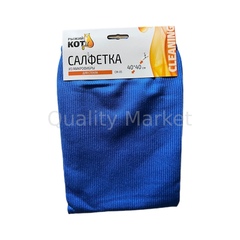 Салфетка из микрофиб.(40х40см) 250г/м2,д/стекла,цв.микс (100)