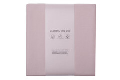 Простыня 180x240 Garda Decor розовая