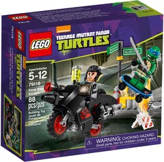 LEGO Ninja Turtles: Побег на мотоцикле Караи 79118