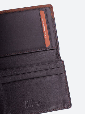 B123318R Castanho - Портмоне картхолдер с RFID защитой MP