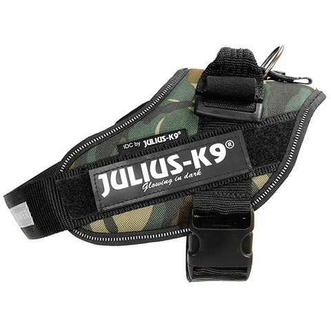 JULIUS-K9 шлейка для собак IDC-Powerharness, камуфляж (71-96 см)