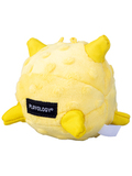 Сенсорный плюшевый мяч для щенков Playology 11 см с ароматом курицы, желтый