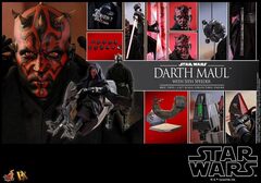 Фигурка Hot Toys Star Wars Episode I The Phantom Menace: Darth Maul with Sith Speeder