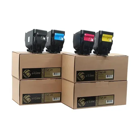 Тонер-картридж БУЛАТ s-Line TNP49K для Konica Minolta bizhub C3351 (Чёрный, 13000 стр.)