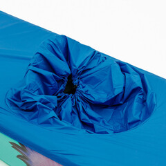 Фартук BlauSee на каяк надувной 3 места (синий/оранжевый)