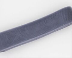 Лента регилин, сетка, ш. 5 см, серый