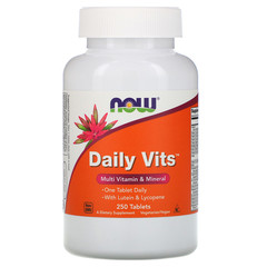 Now Foods, Daily Vits, 250 таблеток