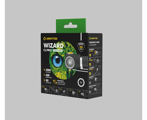 Мультифонарь Armytek Wizard C1 Pro Magnet USB