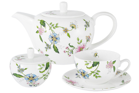 Чайный сервиз Anna Lafarg Emily Provence 14 предметов на 6 персон