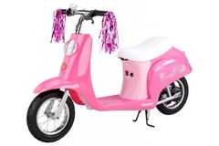 Электромотоцикл для девочек Razor Pocket Mod Bella розовый