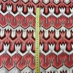 Ткань трикотаж Missoni коралловый цвет 3145
