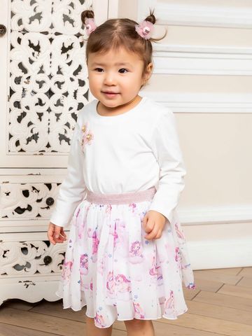 Лонгслив "Цветы" (розовые цветы)