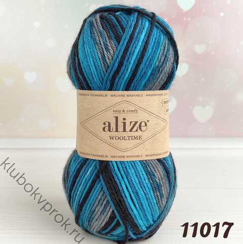 ALIZE WOOLTIME 11017, Мультиколор