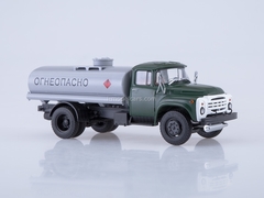 ZIL-130 TSV-6 Gasoline tanker truck green-gray 1:43 AutoHistory