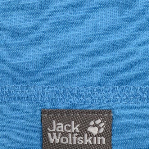 Картинка шапка-бини Jack Wolfskin Travel Beanie Kids wave blue - 4