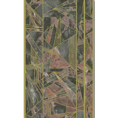 Панель ПВХ термопечать Треугольники Ар Нуво 21Т039-3 2700х250 мм