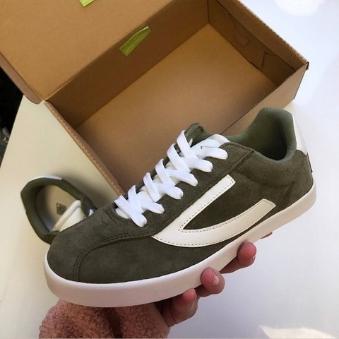 Кеды Viking Retro Trim Olive/Eggshell - уценка