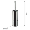 Remer RB465XV Ершик RB465XV, сталь (XV), шт