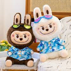 Мягкая игрушка Лабубу в рубашке