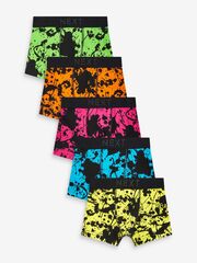 Трусы для мальчика Next D50-200, 5 шт., Желтый, Голубой, Оранжевый