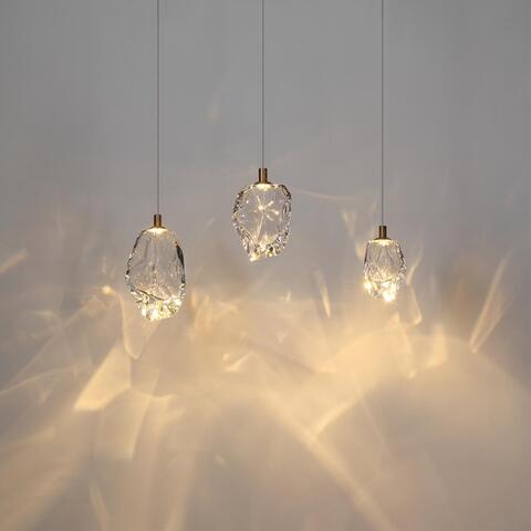 Подвесной светодиодный светильник Odeon Light GEMME 7114/4LA